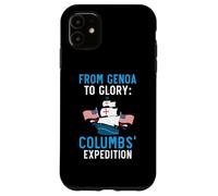Da Genova alla gloria: spedizione di Colombo Giorno di Colombo Custodia per iPhone 11