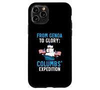 Da Genova alla gloria: spedizione di Colombo Giorno di Colombo Custodia per iPhone 11 Pro