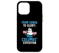 Da Genova alla gloria: spedizione di Colombo Giorno di Colombo Custodia per iPhone 12 Pro Max