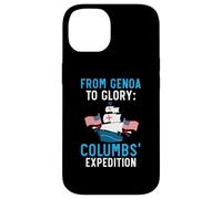 Da Genova alla gloria: spedizione di Colombo Giorno di Colombo Custodia per iPhone 14
