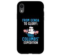 Da Genova alla gloria: spedizione di Colombo Giorno di Colombo Custodia per iPhone XR