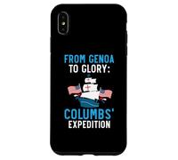 Da Genova alla gloria: spedizione di Colombo Giorno di Colombo Custodia per iPhone XS Max