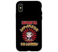 Da giapponese a delizioso wasabi sashimi diner orientale daikon nori Custodia per iPhone X/XS