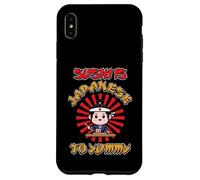 Da giapponese a delizioso wasabi sashimi diner orientale daikon nori Custodia per iPhone XS Max