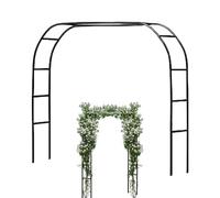 da giardino 20 piedi - Traliccio per piante rampicanti, tunnel extra alto per giardino | Decorazione da giardino con all'aperto, tralicci metallici per zucche, pergole, piante