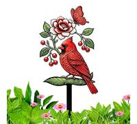 da Giardino Cardinale Cardinale Decorativo in Acrilico