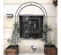 Da giardino con struttura in acciaio for piante rampicanti, molto adatto for prato, terrazza, cortile, decorazione di nozze(W2M*H2.3M)