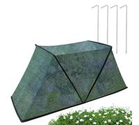 da Giardino, Copriaiuola Pieghevole per Orti Rialzati, Con Picchetti, Resistente alle Intemperie, Ombreggiante per Patio e Coltivazione di Ortaggi e Frutta