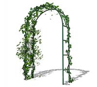 da Giardino in Metallo - Traliccio per perato Resistente alle intemperie per Piante e Fiori, Struttura Detiva per Rose per Matrimoni, Feste e Cortili - Deze Verde per este