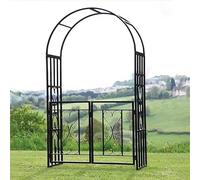 Da giardino in metallo, utilizzato for il supporto di piante rampicanti, prato all'aperto, terrazza nel cortile, decorazione for feste di matrimonio