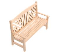da giardino in miniatura Micro panca in legno Mini panca da parco per