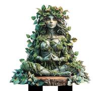 Da Giardino Tree Man Fairy - Statua In Acrilico 2D Della Della Terra | Decorazione Per Prato Giardinos Esterno, Da Giardino, Inserto Per Vaso Di Fiori, Ornamento Per Patio,