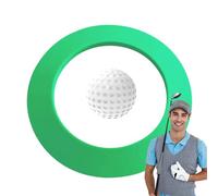 da golf da mettere al chiuso, pratica di golf, in silicone, supporto per | l'allenamento del golf, foro portatile per tutte le direzioni, allenamento di precisione per il golf