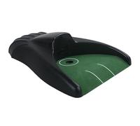 da golf - Rimorchio automatico della palla, simulatore di altezza regolabile da golf, coppa di allenamento a batteria da 17 cm, macchina per esercizi elettronica in ABS | Per cortile ufficio a