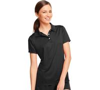 Da Hanes Donna 118ml Cool Dri Polo - Nero - 3XL - (Stile 480W - Originale