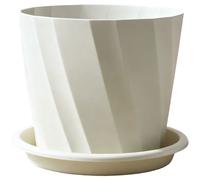 da interno in resina con vassoio design nordico 23x17,5x21,5 cm