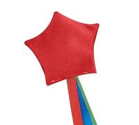 da lancio per bambini, piccoli da lancio in design a stella, gioco di lancio portatile, con nastri e , per carnevale, scuola, lezioni di sport