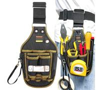 da lavoro da uomo, cintura per attrezzi da falegname, 14,6 x 34,8 cm, borse per attrezzi da trekking, design a sgancio rapido per tecnologia HVAC, cinghia regolabile
