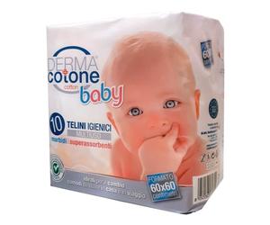 Da.Ma. Distribuzione DERMACOTONE TELINI IGIENICI BAMBINI 10 PEZZI