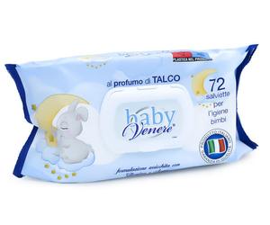 Da.Ma. Distribuzione VENERE SALVIETTINE BABY TALCO 72 PEZZI
