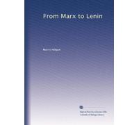 Da Marx a Lenin: Volume 1