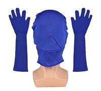 da Maschera Chroma Key per Fotografia Sullo Schermo Verde, Guanto Cromatico Verde, Funziona Perfettamente con la Maggior Parte dello Sfondo Blu, Effetti Completamente (BLUE)