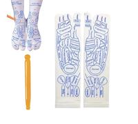 da massaggio, assorbenti del sudore e traspiranti con strumento, in cotone per massaggio ai piedi, signore madri padri persone anziane soggiorno camera da residenza appartamento