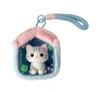 da Mostra per Figurine - Tasche Contenitore Per Bambole Peluche,Borsa Protettiva Trasparente - per Scaffale Camera Dormitorio Casa Fiera Anime Collezione Giocattoli e Viaggio