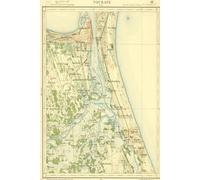 Da Nang Map Journal: Vintage Map Notebook