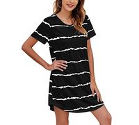 da notte donna a maniche corte confortevole per un sonno tranquillo tessuto morbido e leggero ideale per le notti estive taglio elegante e adatto a qualsiasi abbigliamento rilassante perfetto dopo una