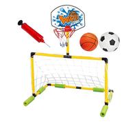 Da Pallacanestro per Piscina - Hoop Da Piscina Impermeabile con Pompa E Calcio, Scuola Porta Portatile Impermeabile per Lago Beach Palestra Posteriore