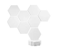 da parete con cancellazione del rumore da 12 pezzi, 12 x 10 x 0,4, per isolamento acustico di studi di registrazione, uffici e studi domestici