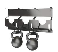 da parete per smerigliatrice - Supporto sospeso in metallo progettato per il posizionamento stabile degli utensili elettrici, di organizzazione verticale compatto | Gestione pratica del