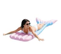 da piscina gonfiabile - Amaca per zattera grande coda di pesce, da nuoto in PVC resistente, prendisole ergonomico | da viaggio pieghevoli per la spiaggia al mare e le