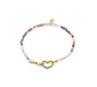 Da Polso Viceroy Donna 13262P100-94 Argento 1ª Legge Bagno Oro Con Pietre Multi
