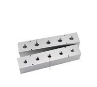 (Da porto a porta 50 mm) 50 x 50 mm G1" in G1/2" Out 2-12 modi in lega di alluminio collettore splitter blocco pneumatico raccordo aria (5 vie G1-G1l2)