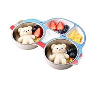 da Pranzo per Bambini In Acciaio Inossidabile, Smontabili, Lavabili e a | Portapranzo a Scomparti Per Bambini in Età Prescolare, Asilo, Maschi, Femmine, Figli e Figlie