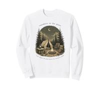 da qualche Parte nel Design della Foresta lunare del falò Felpa