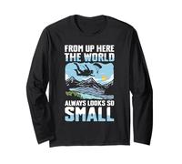 Da Quassù Il Mondo Sembra Sempre Così Piccolo Maglia a Manica