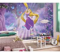 Ragazze Camera Disney Personaggi Carta da Parati Fotografica Rosa Decor Princess