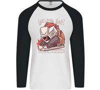 Da Saldatore Scherzo Tutti The Good Ones Argon per Uomo L/S Baseball T-Shirt