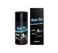 da sci Rub On - Applicatore portatile in sughero da 30 g, acceleratore di velocità di scorrimento rapido | Formula universale per snowboard nordico alpino per l'uso in interni ed esterni per la m