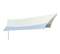 da spiaggia - parasole da spiaggia | Grande 4 m × 4 m protezione UV resistente parasole installazione rapida per vacanze prendere il sole zaino in spalla uso all'aperto