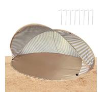 da spiaggia portatile, ombrellone da spiaggia con borsa di trasporto, protezione solare pieghevole traspirante per piscina all'aperto, giardino e viaggi
