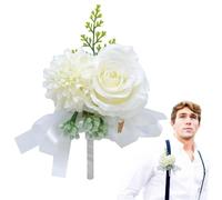 da sposa boutonniere, boutonniere, artificiale In asola Convient Pour Les Mariages, Bals, Fiançailles, Anniversaires, Dîners Officiels Et Autres Fêtes