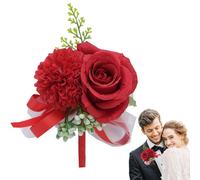 da sposa boutonniere, boutonniere, artificiale In asola Convient Pour Les Mariages, Bals, Fiançailles, Anniversaires, Dîners Officiels Et Autres Fêtes