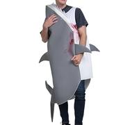 Da Squalo - Divertente Cosplay Di Halloween, Da Animale Regolabile Per Vestire Pazzesco, Accessorio Per La Ricreazione Del Festival Della Festa | Da Squalo Per Scuola,