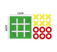 da Tavolo per logica 12cm Feltro Colorato da Tavolo per logica | Migliora per logica e spazio, regole semplici, feltro , 4 vivaci, ideale 3-99 anni(10set green)