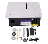 da tavolo portatile a 4 lame con spazzola per la polvere, kit da tavolo multifunzionale per modellismo artigianale, decorazioni per la lavorazione del legno