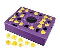 da tavolo puzzle, puzzle a di pensiero logico Giocattoli da tavolo | Puzzle di abbinamento forma geometria allenamento Wind Up Time per bambini 5 anni in su Interazione genitore-figlio D